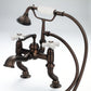 Vintage Classic Tub Faucet With Lever & Cross Handles