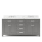 72 Inch Double Sink Bathroom Vanity set. The Madison Collection