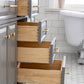 60" Palace Collection Quartz Carrara Bathroom vanity Set