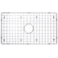 33 Inch X 21 Single Bowl Kitchen Sink With Drain, Strainer, And Bottom Grid