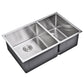 Double Bowl Stainless Steel Hand Made Undermount Kitchen Sink