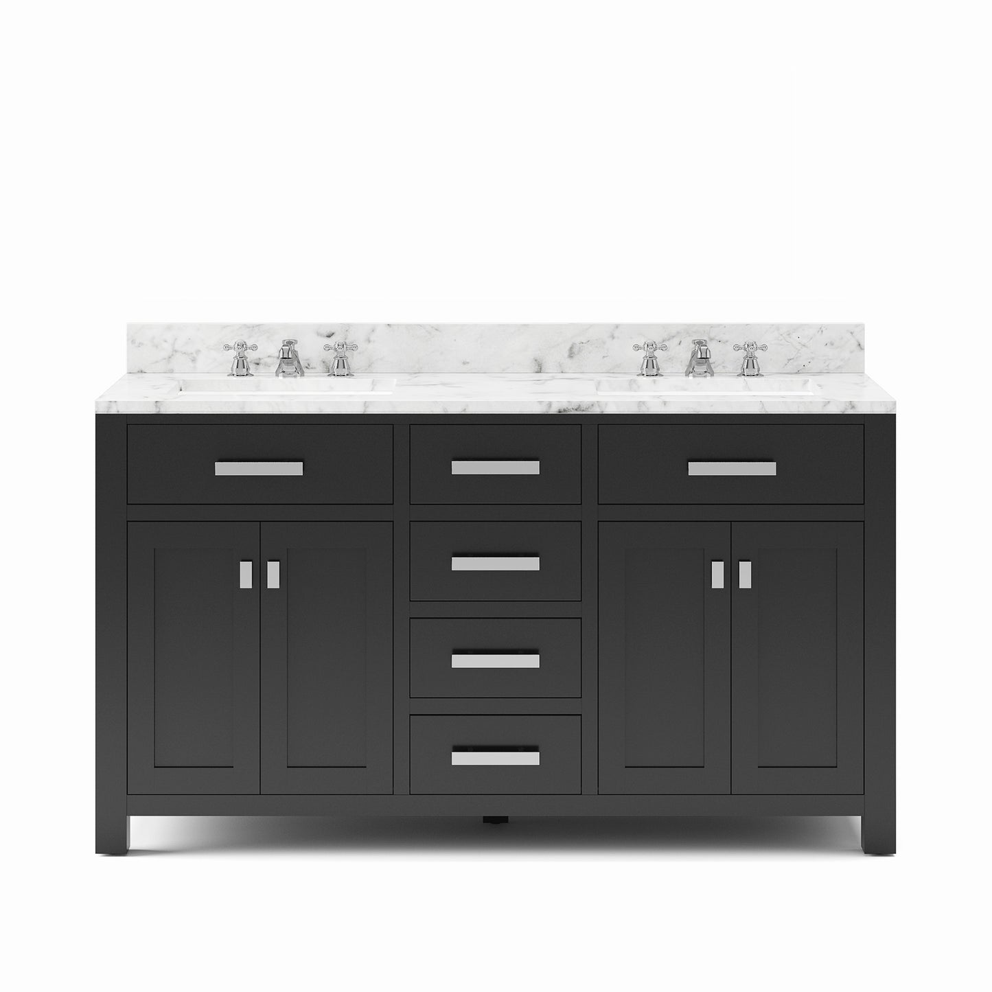 60 Inch Double Sink Bathroom Vanity set The Madison Collection